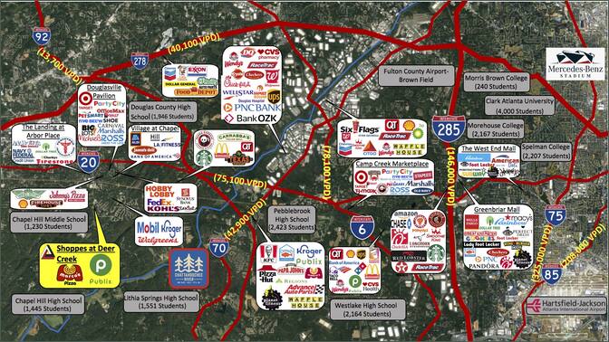                         	The Shoppes at Deer Creek
                        