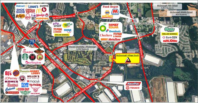                         	McDonough Village South
                        