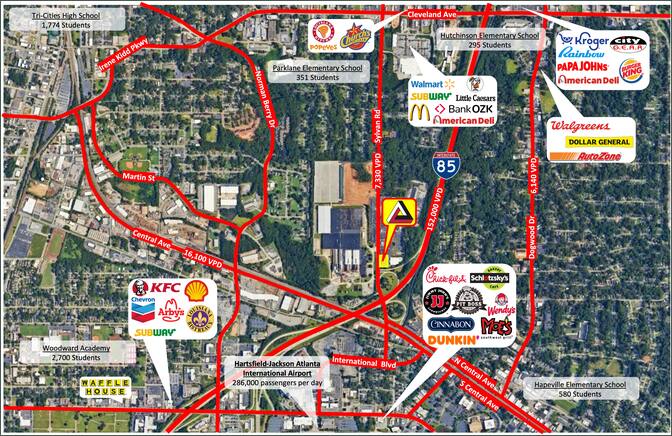                         	Hapeville Sylvan Rd Strip
                        